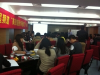2012年3月23日,柳瑞军为河南电视台做“高效能时间管理”培训