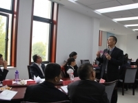 孙玮志博士2016年11月11日给内蒙古农信社联社讲授《公文处理》课程！
