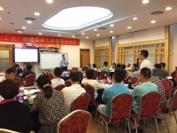 吴越舟老师2016年8月13-14日在江门讲授《互联网时代的营销战略创新》的课程圆满结束！