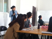 朱音老师12月8号在锡林郭勒盟给农业银行的中层干部分享了一天的《情绪与压力管理》课程