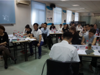 6.9日刘涛老师在北京市为美联讲授了《高情商的教练领导修炼》的课程，课程圆满结束