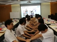 张坤老师 在9月19号为梅州某生产制造企业讲授了《企业内部培训师五大技能修炼》的课程圆满结束！