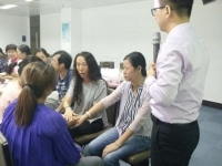 张坤老师 在8.18日为广州某通信公司讲授了《金字塔原理及应用》的课程圆满结束！
