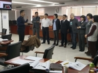 杨楠老师12月12号在北京给中国工商银行支行讲授《高效团队的五大障碍与对策》的课程圆满结束！