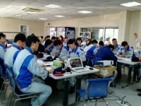 陶建科老师12月20号给郑州日立化成50多位班组讲授《4M——人-机-料-法-分析法》课程圆满结束！