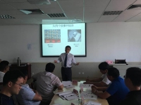 黄俊敏老师2016年6月17日为南京银行讲授《向麦肯锡学表达》课程