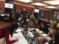 11月16日，『黄俊敏老师』为来自上海各中职讲授了《思维导图》课程高效的思维工具，只要你想用就能用！
